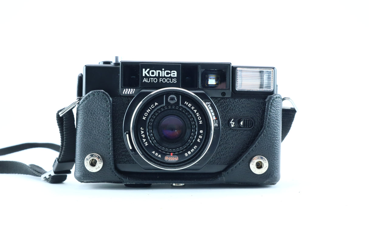 Konica C35 AF2 with Hexanon 38mm f/2.8
