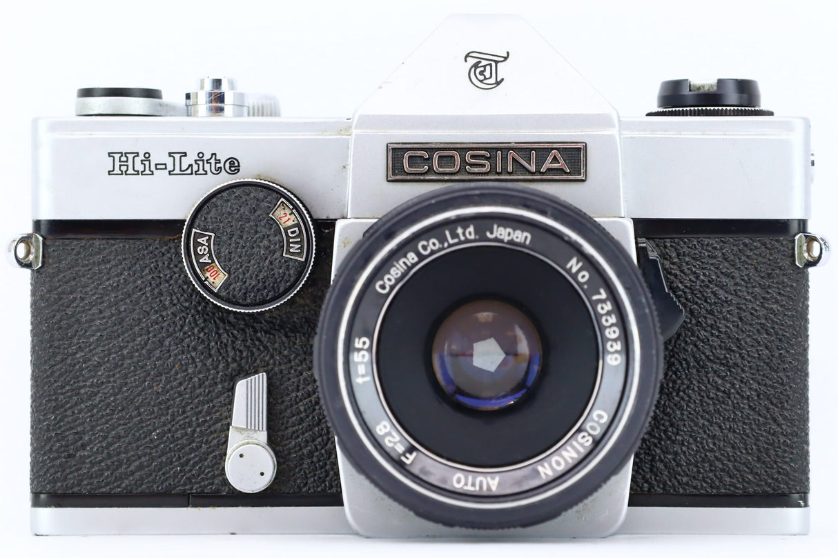 Cosina HI-Lite + 55mm 2,8