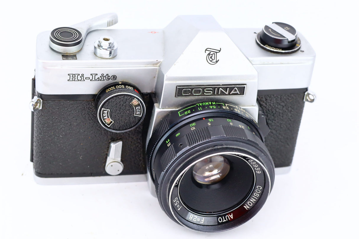 Cosina HI-Lite + 55mm 2,8