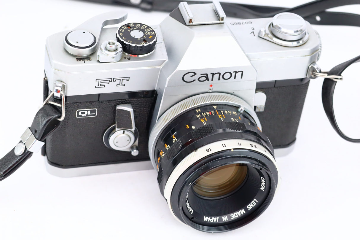 Canon FT QL + 50mm 1,8
