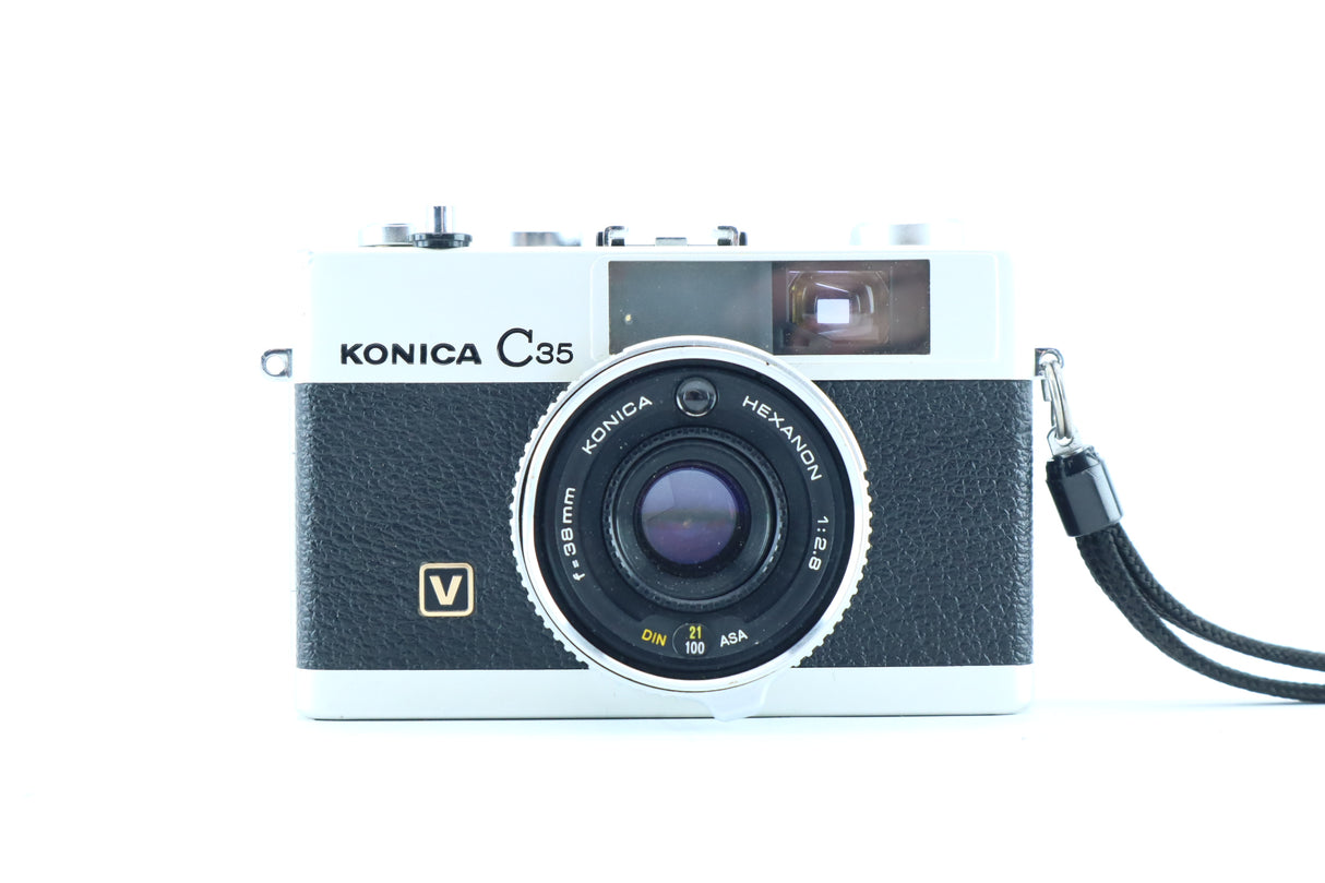 Konica C35 V with Hexanon 38mm f/2.8