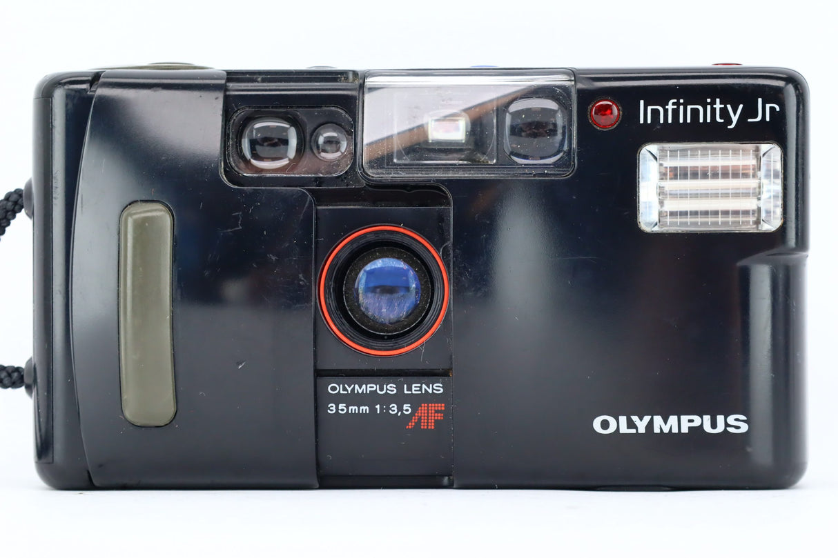 Olympus Infinity Jr met Olympus 35mm 1:3,5 lens