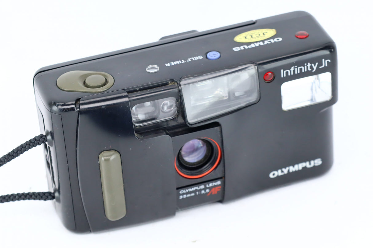 Olympus Infinity Jr met Olympus 35mm 1:3,5 lens