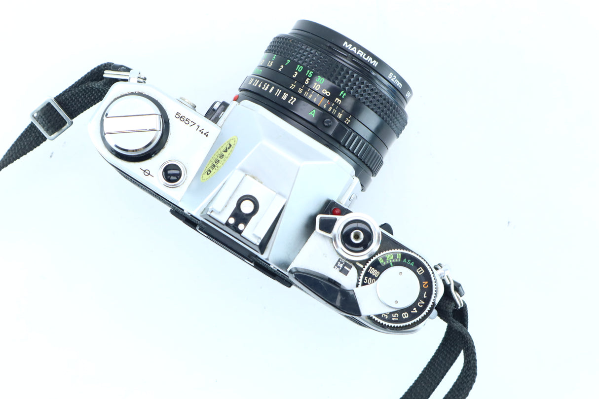 Canon AE-1 with Canon FD 50mm f/1.8