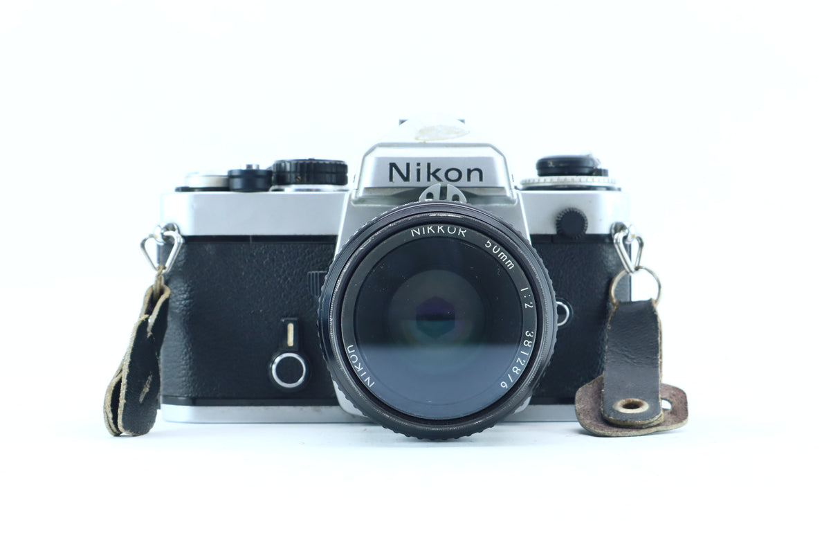 Nikon FE with Nikkor 50mm f/2