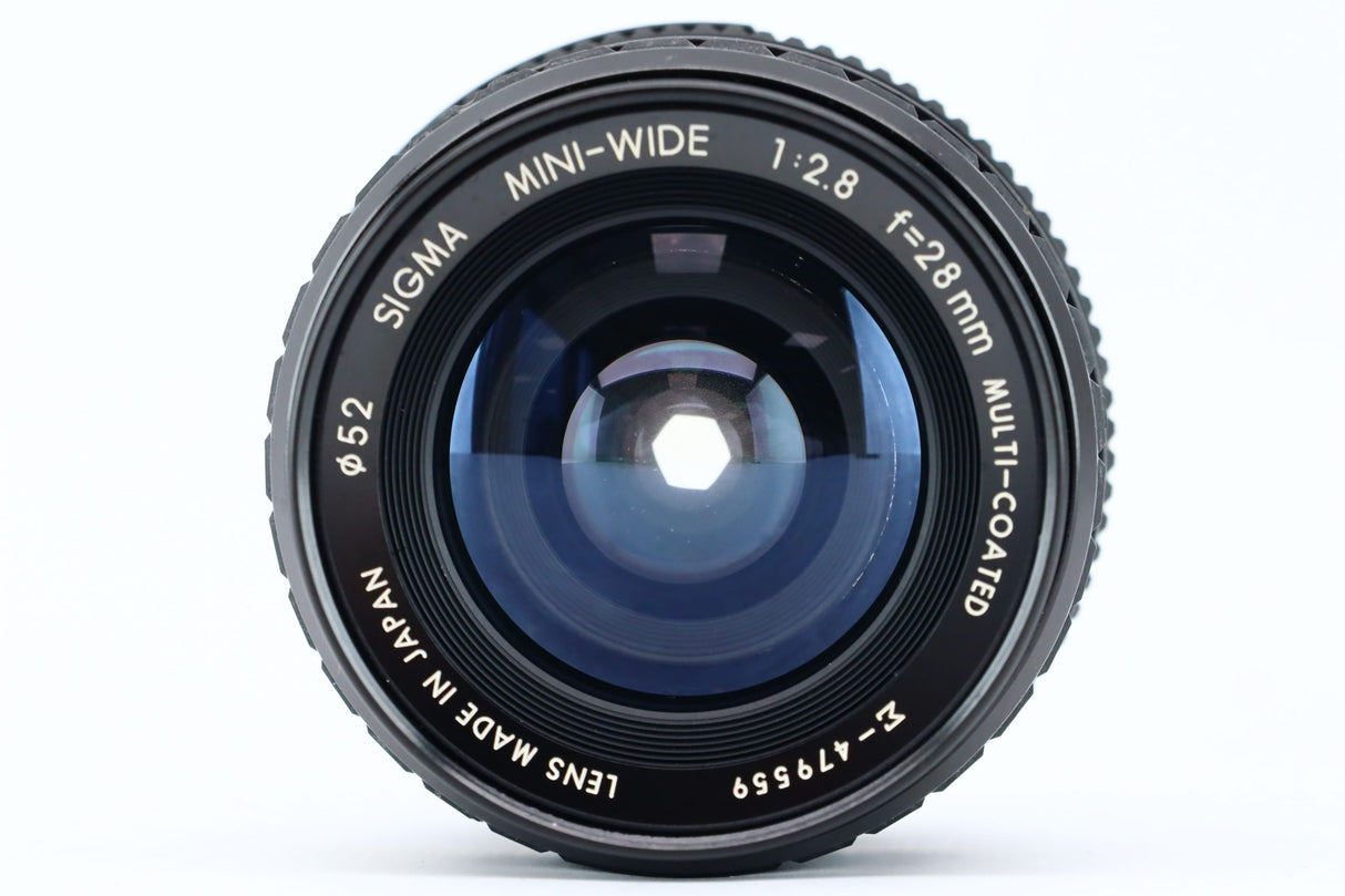 Sigma mini-wide 28mm 2.8