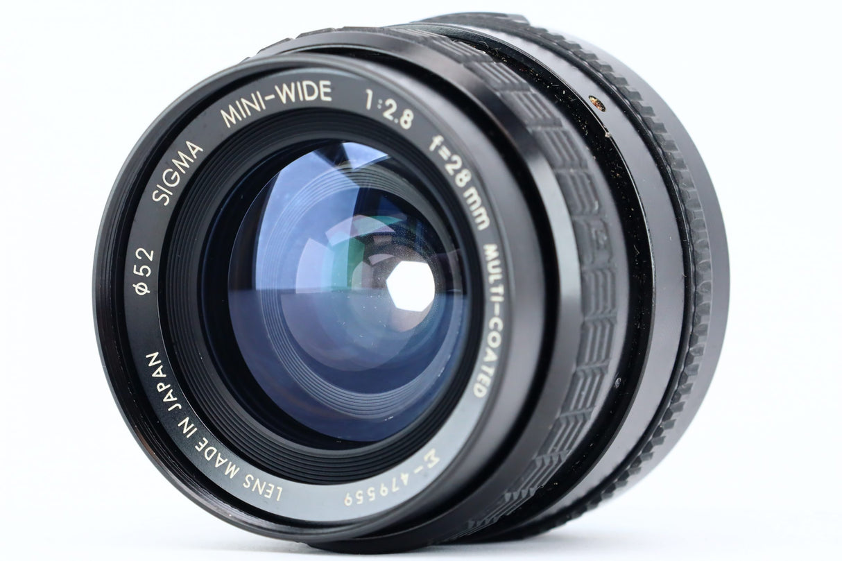 Sigma mini-wide 28mm 2.8