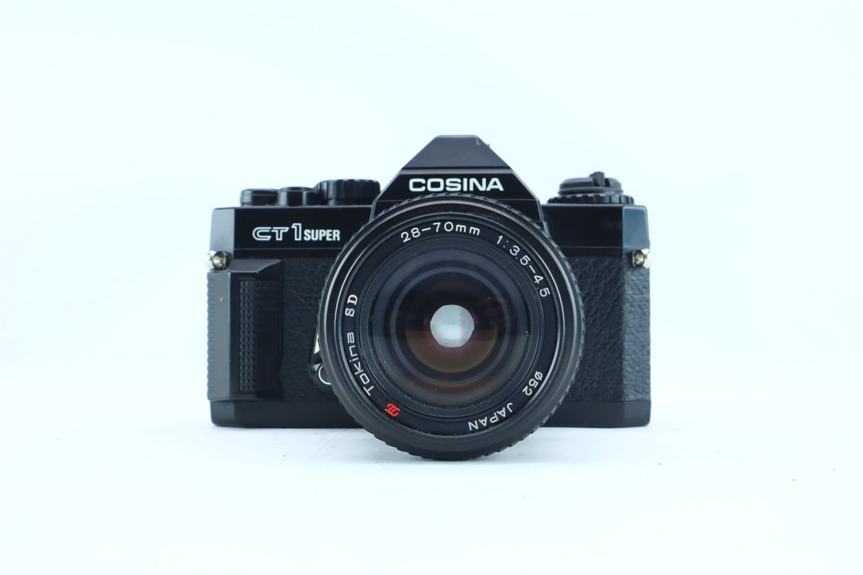 Cosina CT-1 Super with Tokina SD 28–70mm f/3.5–4.5