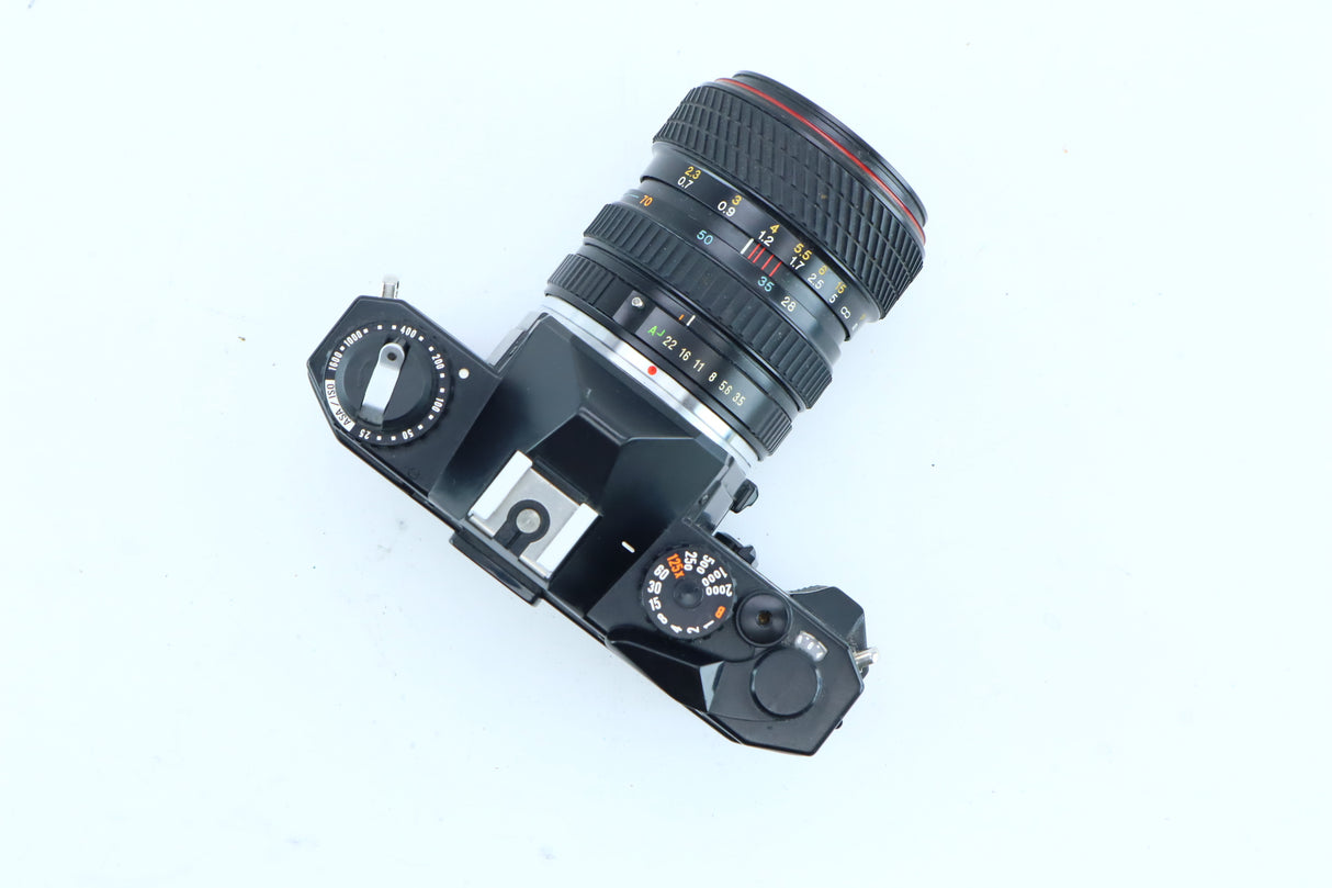 Cosina CT-1 Super with Tokina SD 28–70mm f/3.5–4.5