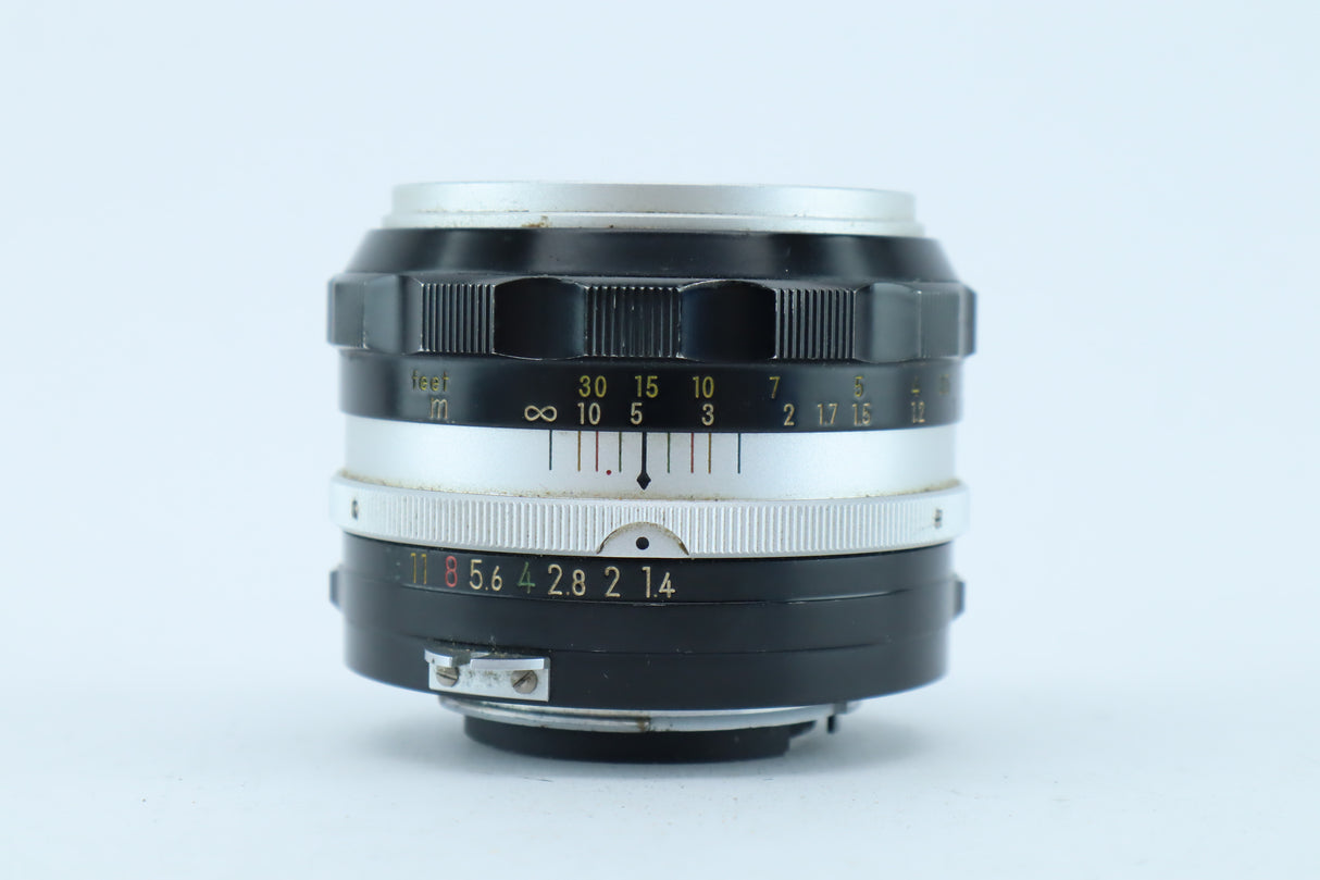 Nikon Nikkor-S Auto 50mm f/1.4 – Classic Fast Prime for Nikon F Mount