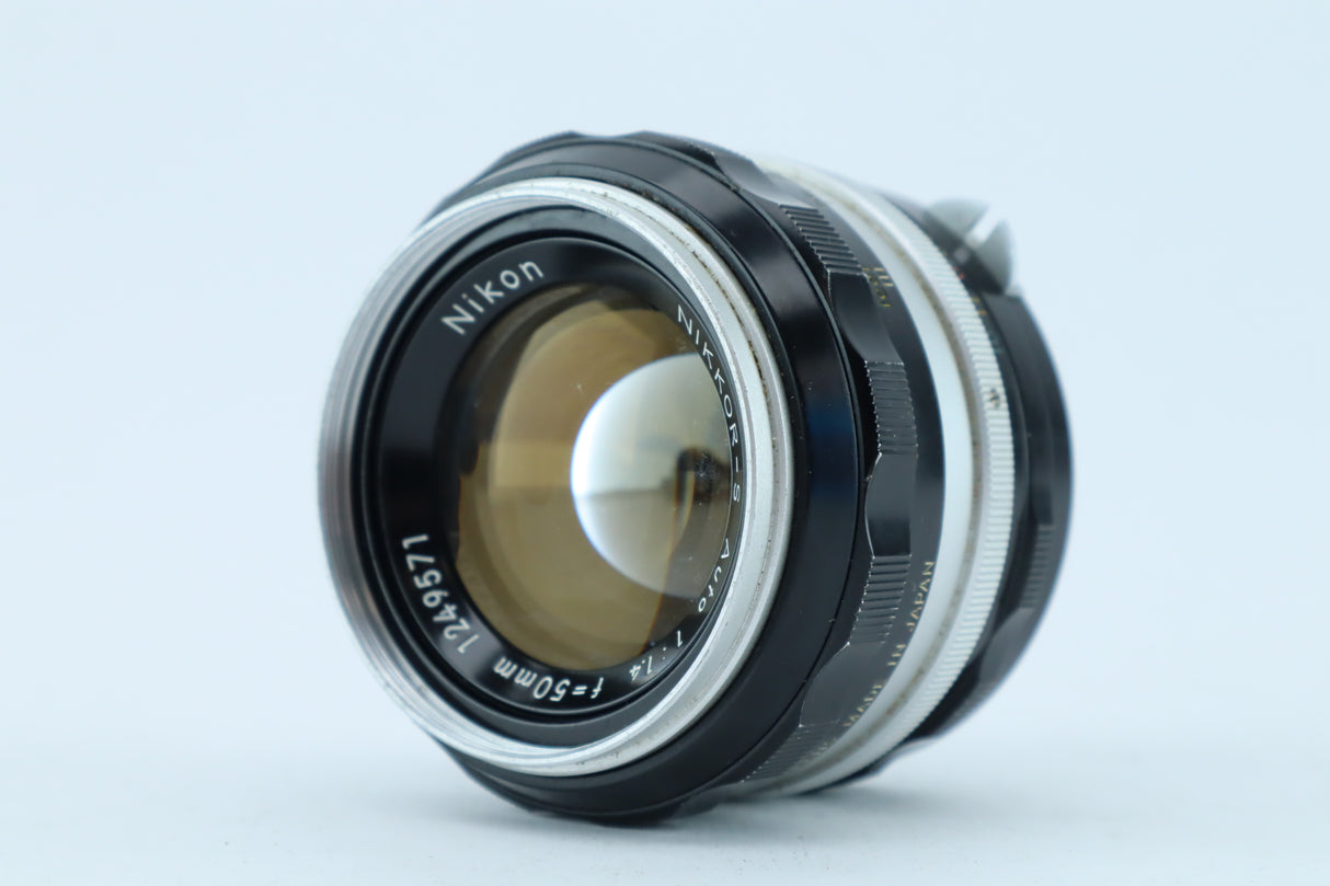 Nikon Nikkor-S Auto 50mm f/1.4 – Classic Fast Prime for Nikon F Mount
