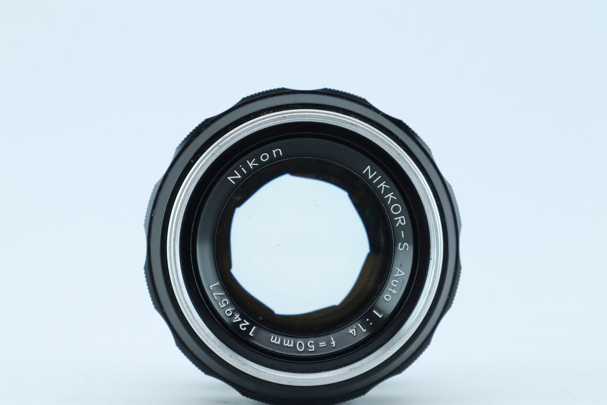 Nikon Nikkor-S Auto 50mm f/1.4 – Classic Fast Prime for Nikon F Mount