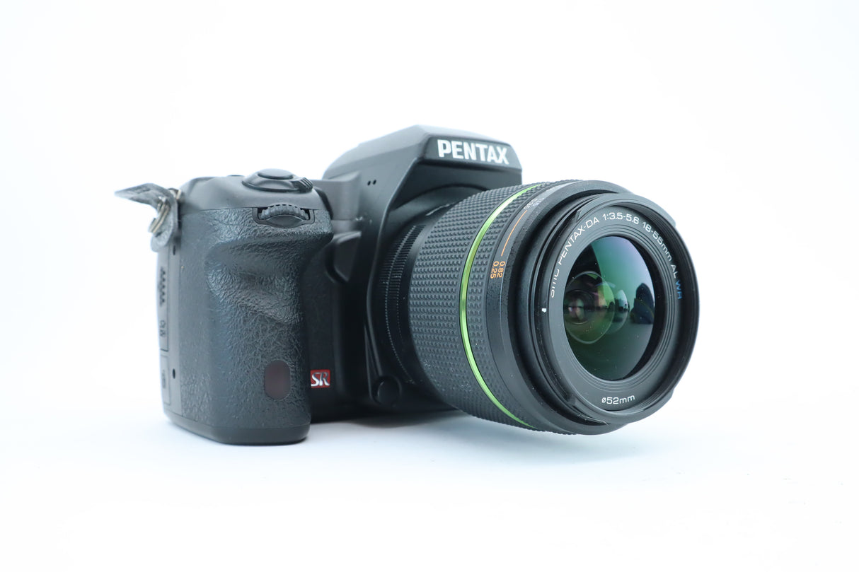 Pentax K-5 with SMC DA 18–55mm f/3.5–5.6 AL WR