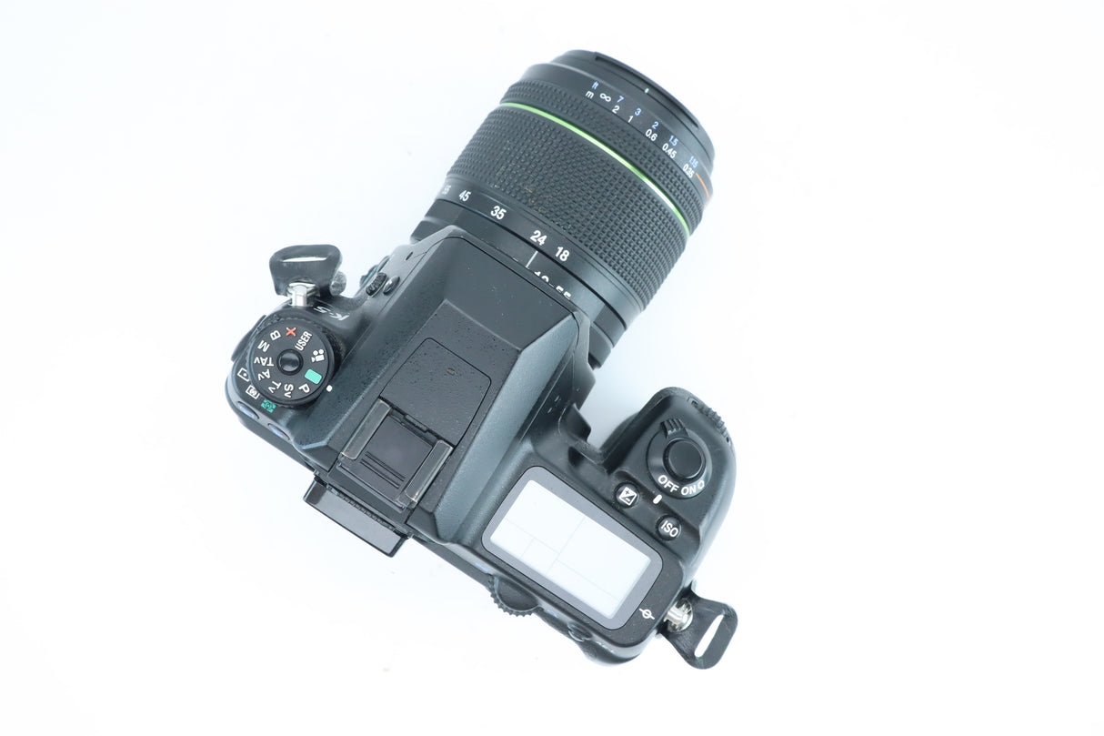 Pentax K-5 with SMC DA 18–55mm f/3.5–5.6 AL WR