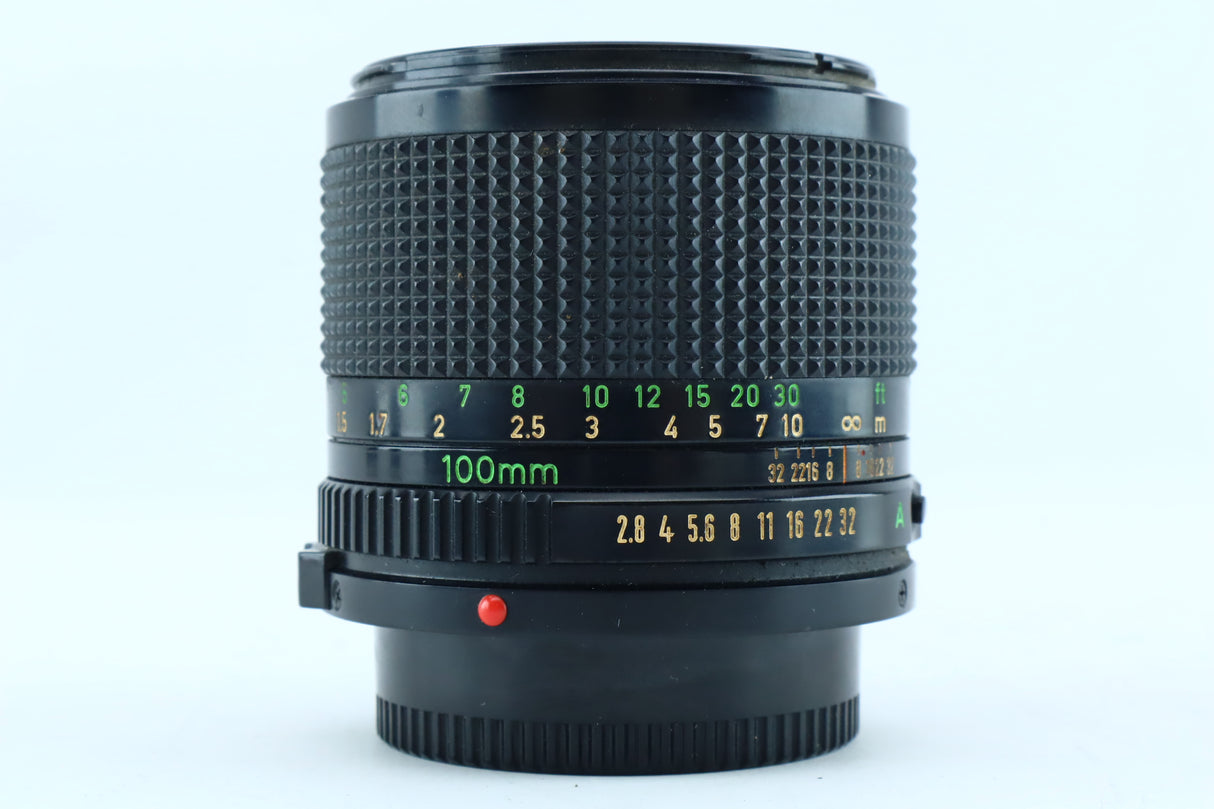 Canon FD 100mm f/2.8