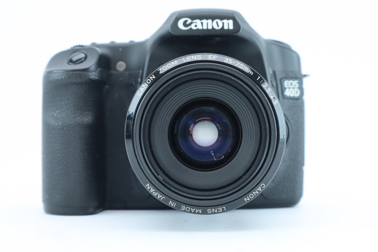Canon EOS 40D + Canon Zoom Lens 35–70mm f/3.5–4.5