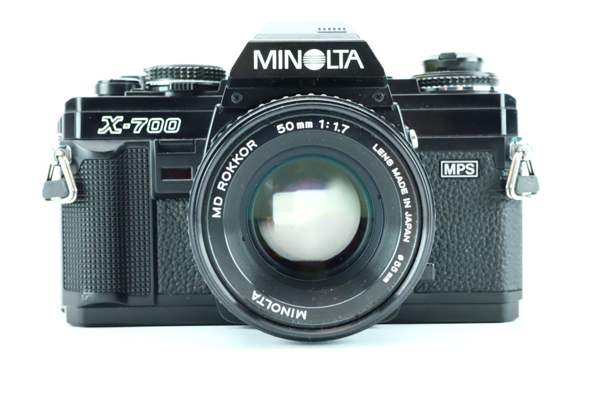 Minolta X-700 with MD 50mm 1,7