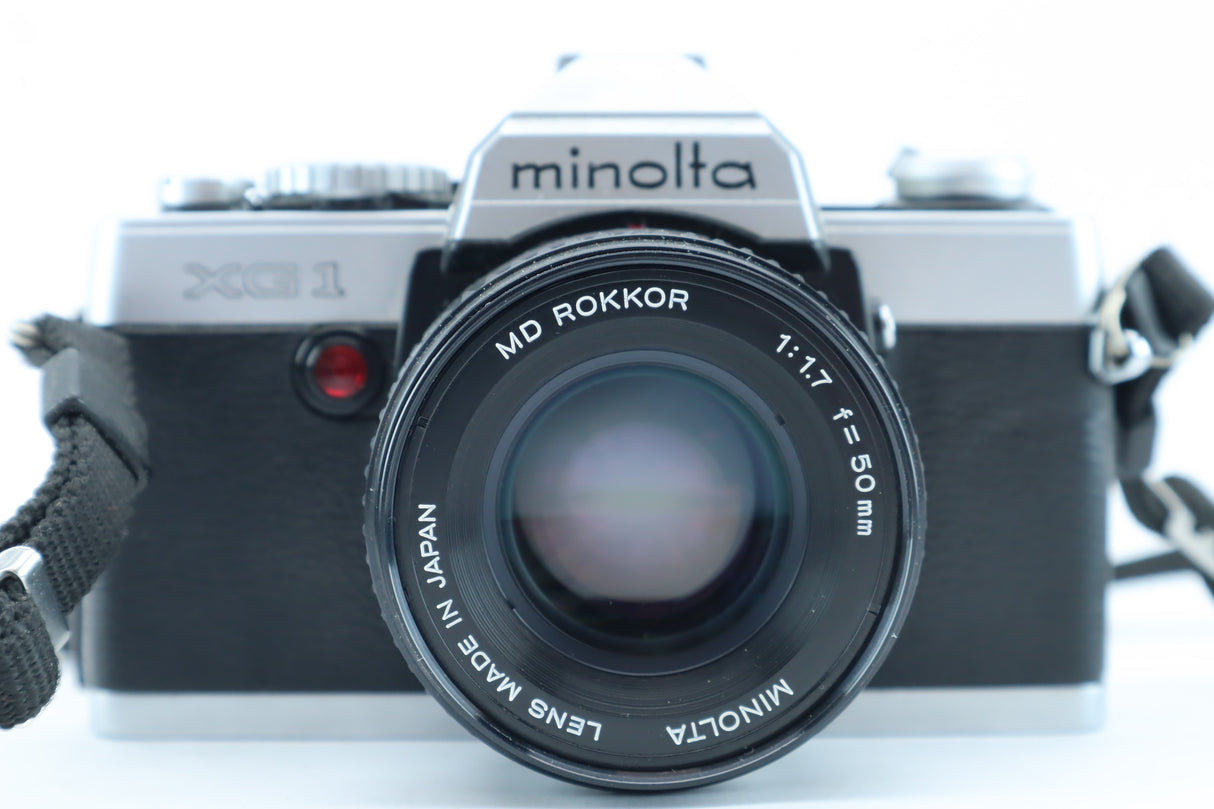 Minolta XG-1 + Minolta MD Rokkor 50mm f/1.7