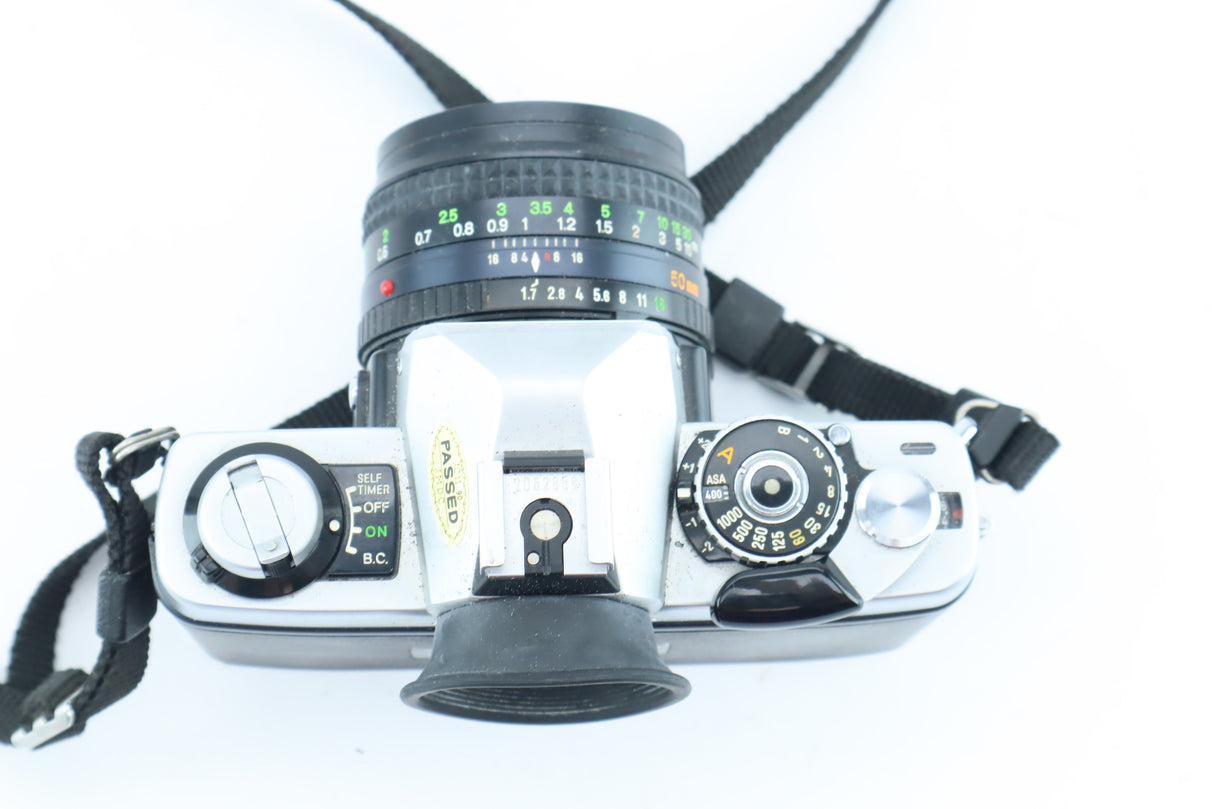 Minolta XG-1 + Minolta MD Rokkor 50mm f/1.7