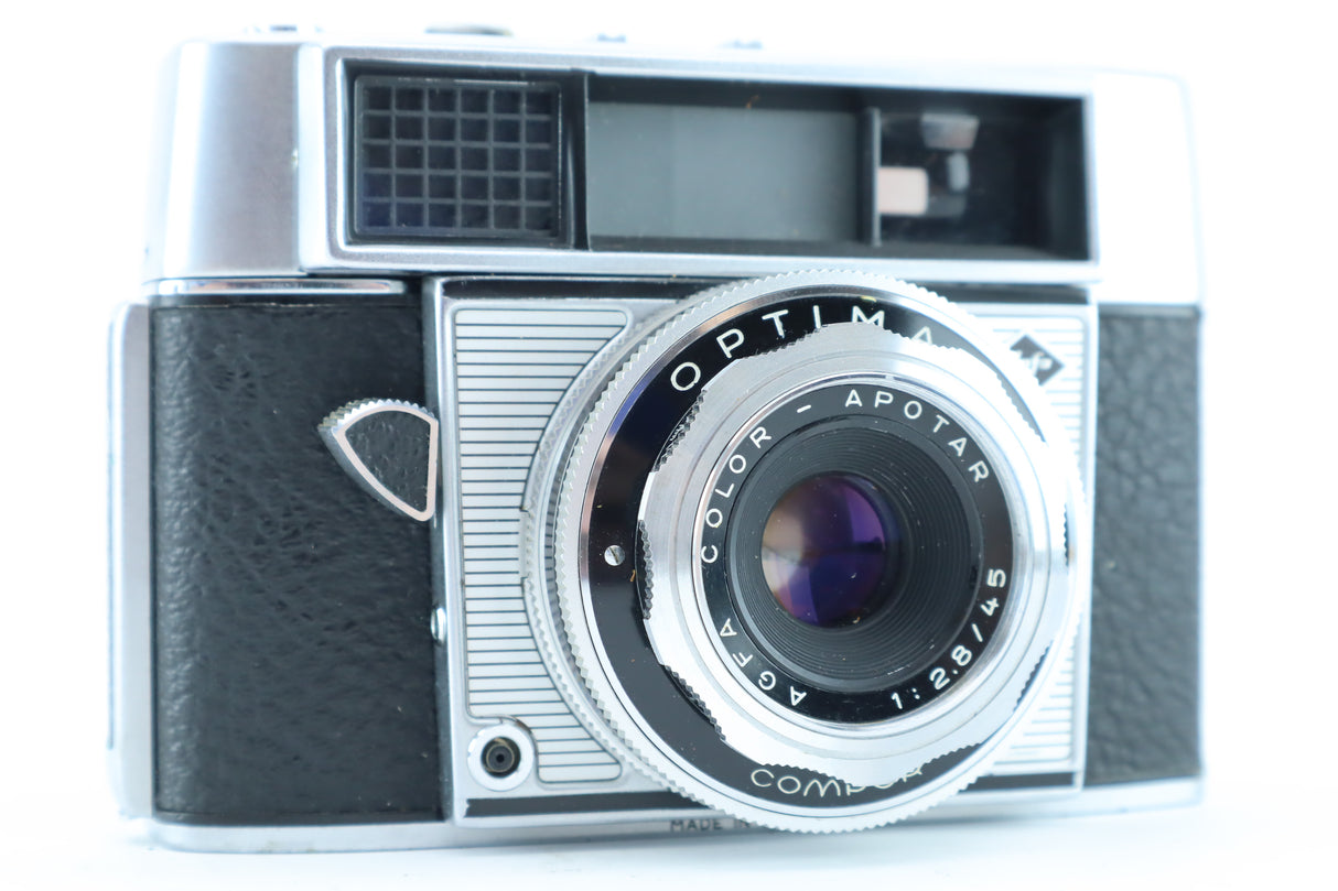 Agfa Optima III – 35mm Viewfinder Camera with Apotar 45mm f/2.8 Lens