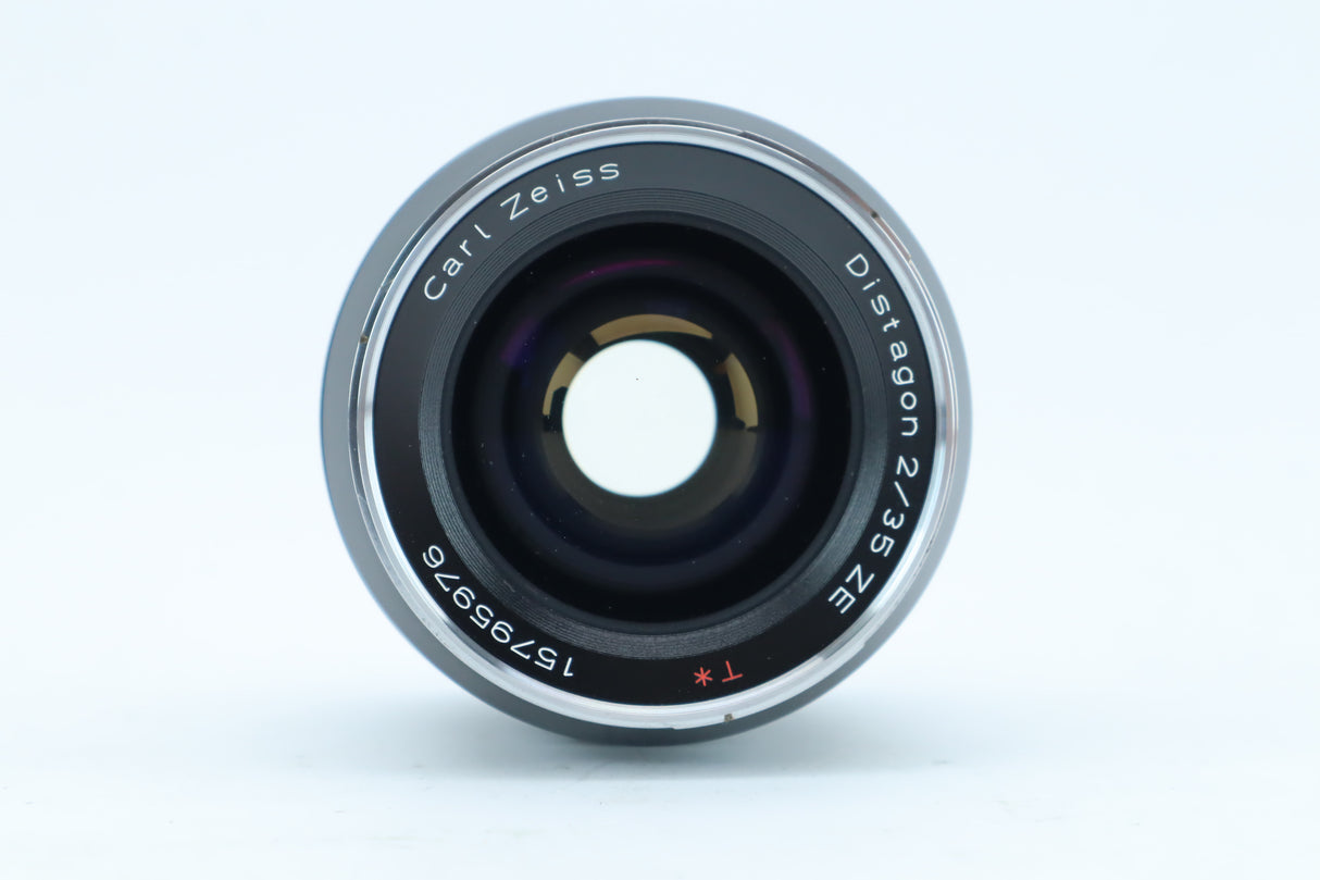 zeiss 2 35mm *Foto's opnieuw te overbelicht, Lens mount is fout het is een canon.