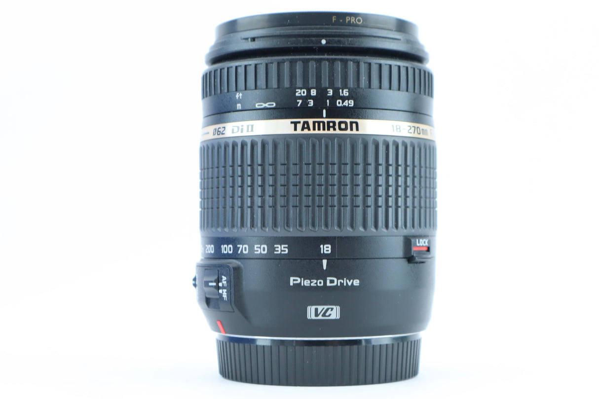 Tamron 18-270mm f/3.5-6.3 Di II VC PZD – All-in-One Zoom Lens for APS-C DSLRs