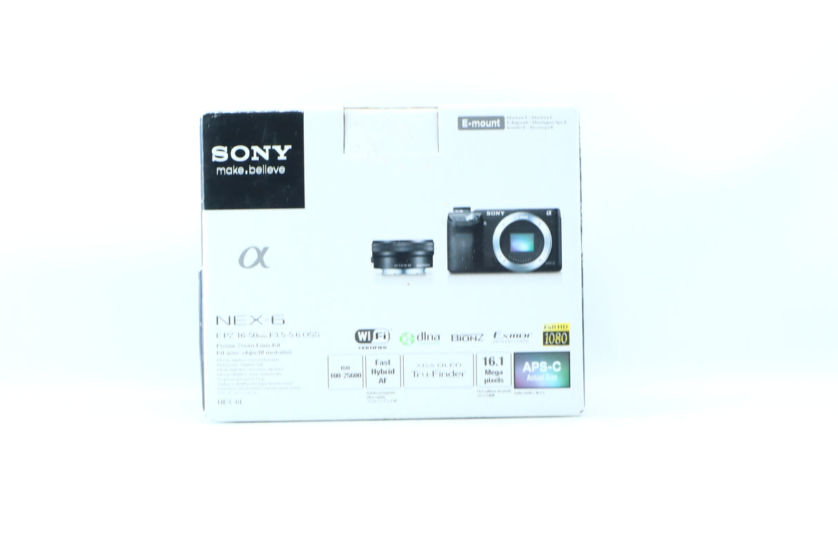 Sony NEX-6 with E 16-50mm PZ OSS