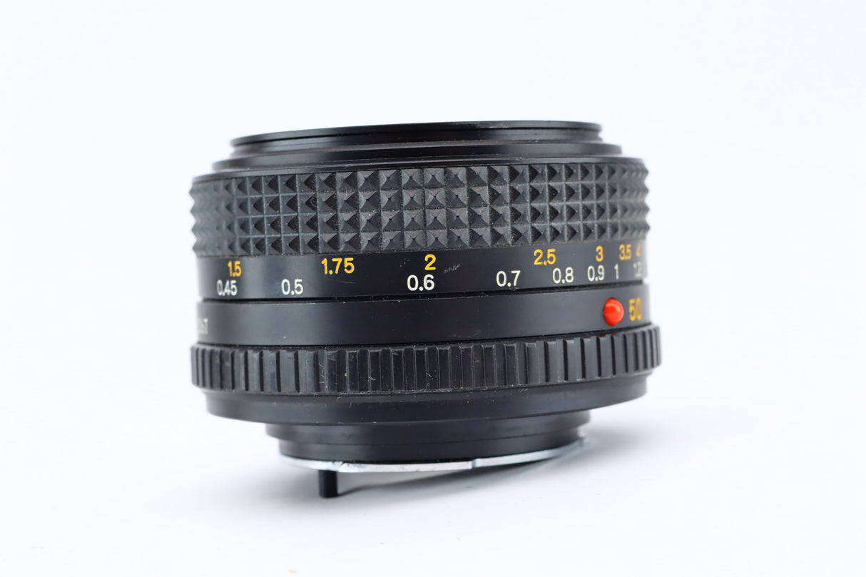 مينولتا SR-T 101 + مينولتا إم دي 50 ملم