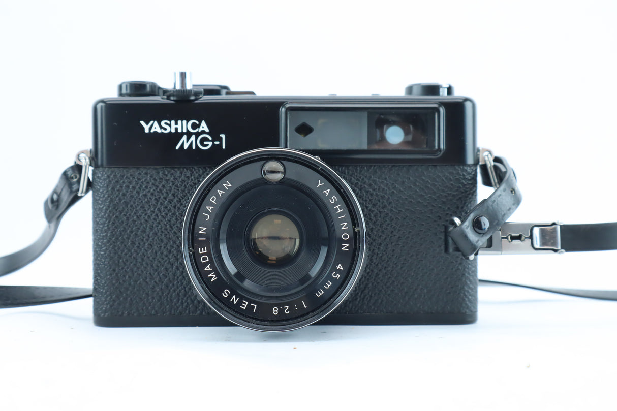 Yashica MG-1 – 35mm Rangefinder Camera with Yashinon 45mm f/2.8 Lens