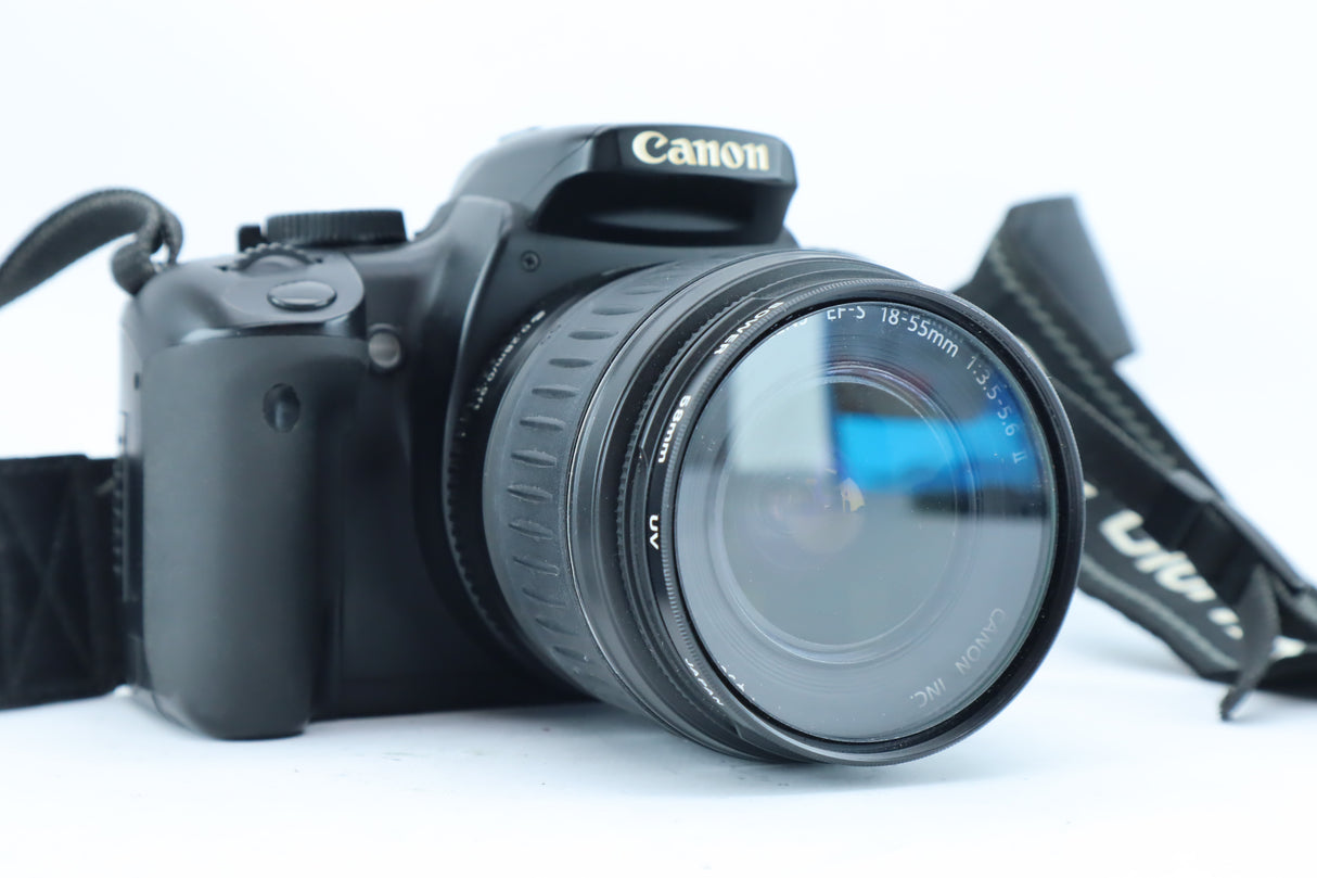 Canon EOS 400D with Canon EF-S 18–55mm f/3.5–5.6 II