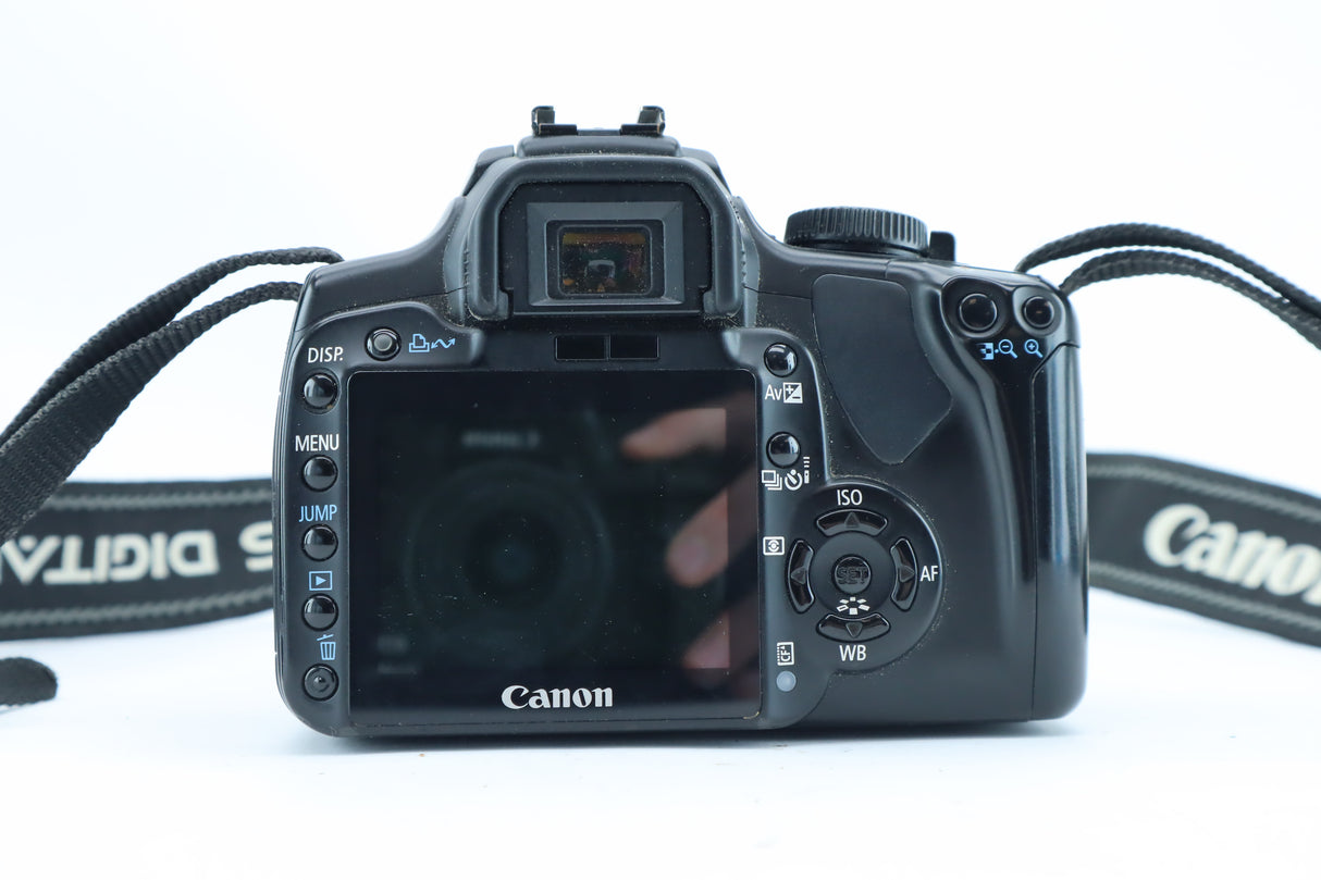 Canon EOS 400D with Canon EF-S 18–55mm f/3.5–5.6 II