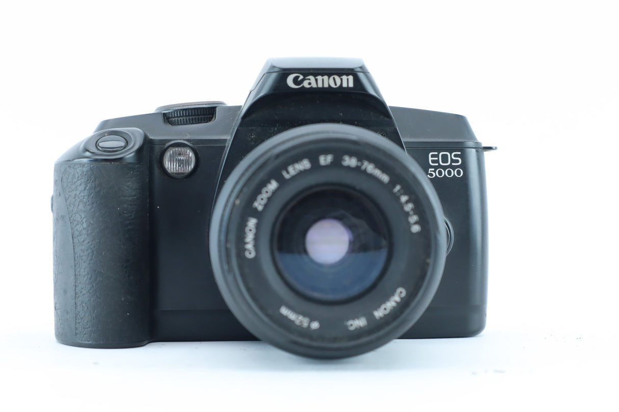 Canon EOS 5000 with Canon EF 38–76mm f/4.5–5.6