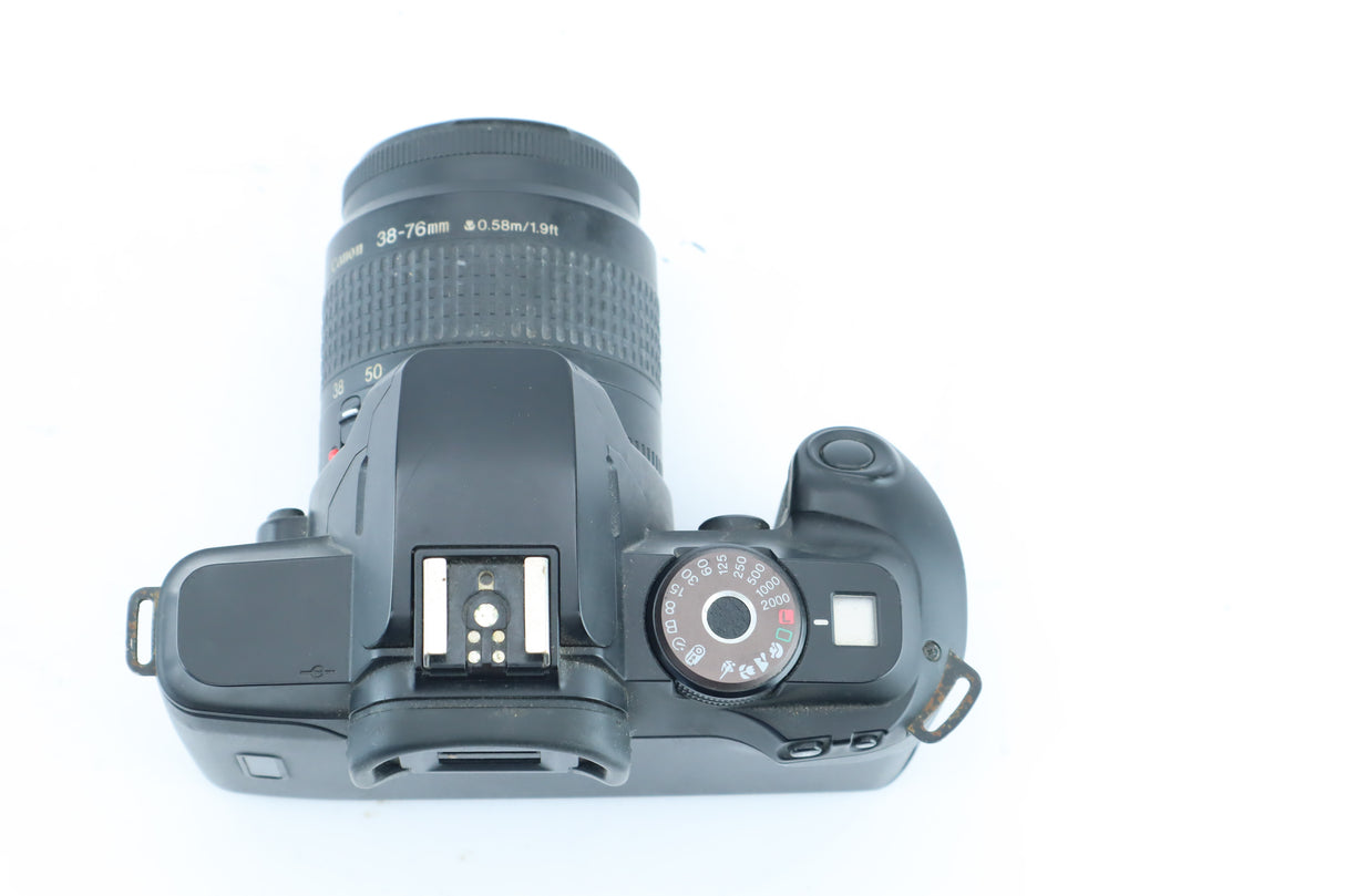 Canon EOS 5000 with Canon EF 38–76mm f/4.5–5.6