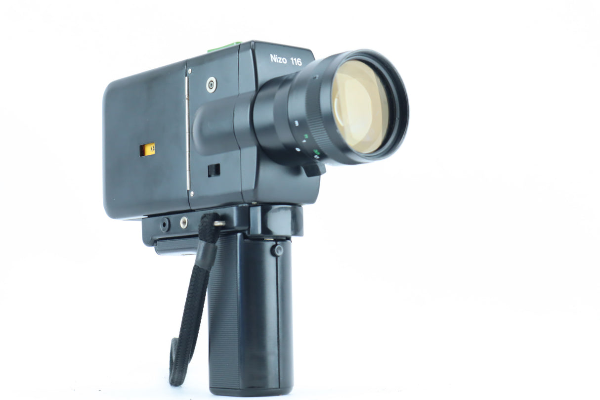 Nizo 116 with Nizgon 8–48mm f/1.8 – High-Quality Super 8 Movie Camera from Braun