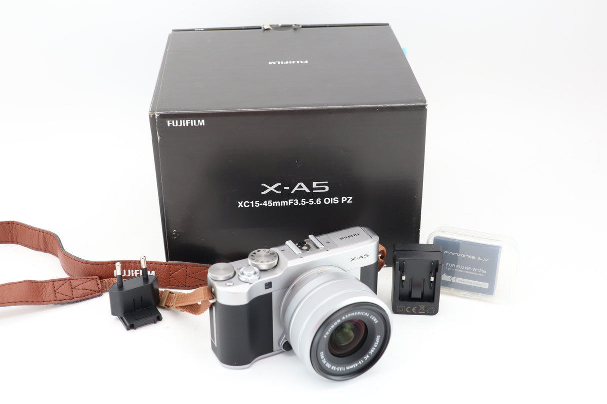 فوجي فيلم X-A5 + XC 15-45 ملم 3,5-5,6 مثبت بصري OIS PZ