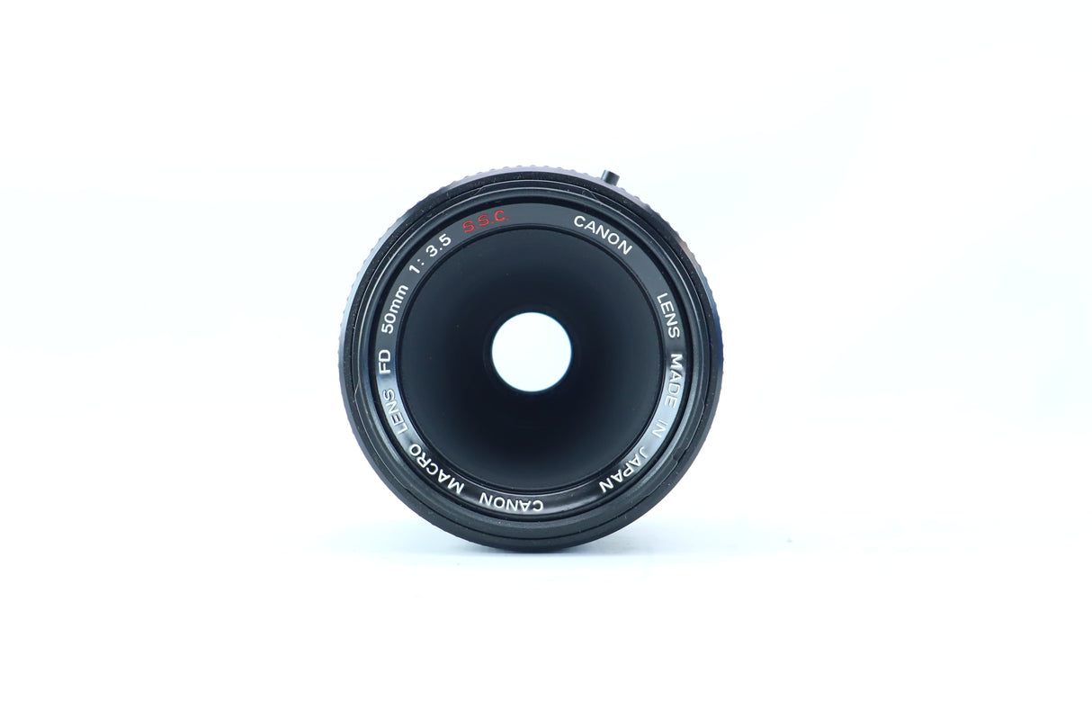 Canon FD 50mm f/3.5 S.S.C. Macro