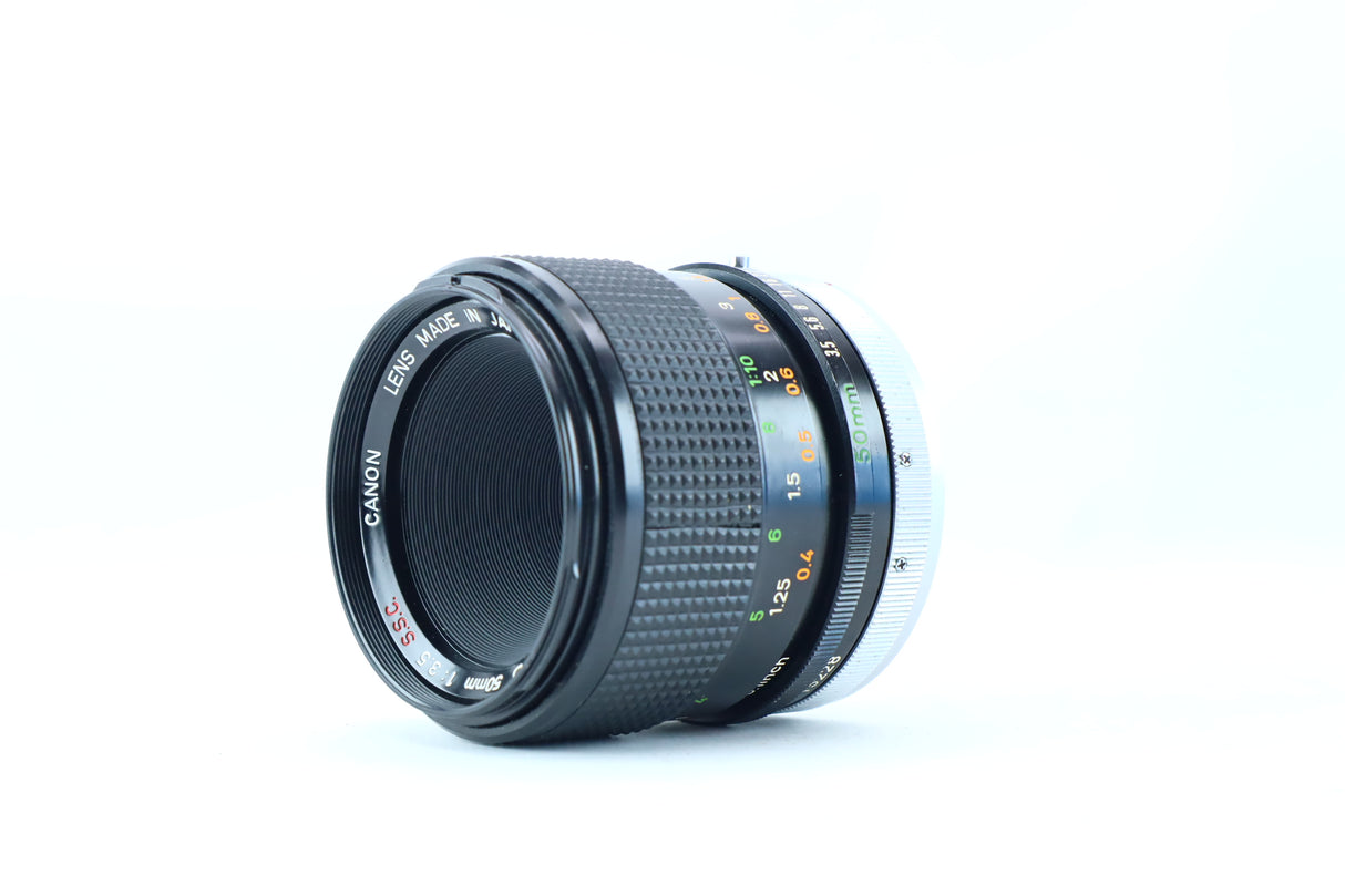 Canon FD 50mm f/3.5 S.S.C. Macro
