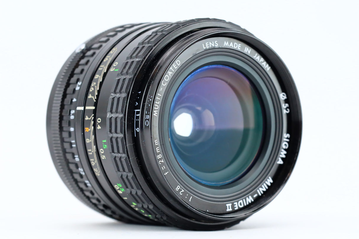 Sigma Mini wide II 2,8 28mm Multi-Coating lens