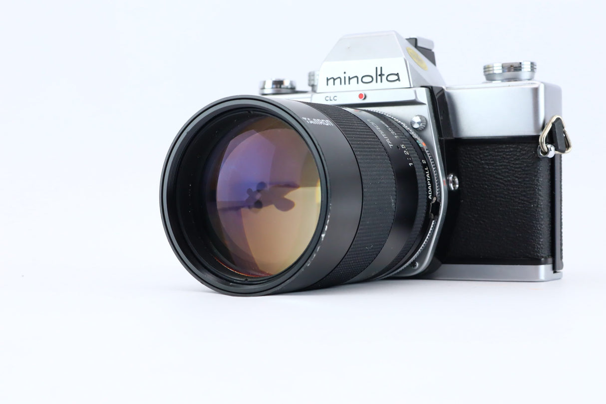 Minolta SRT 101b with Tamron 135mm 2,8 lens