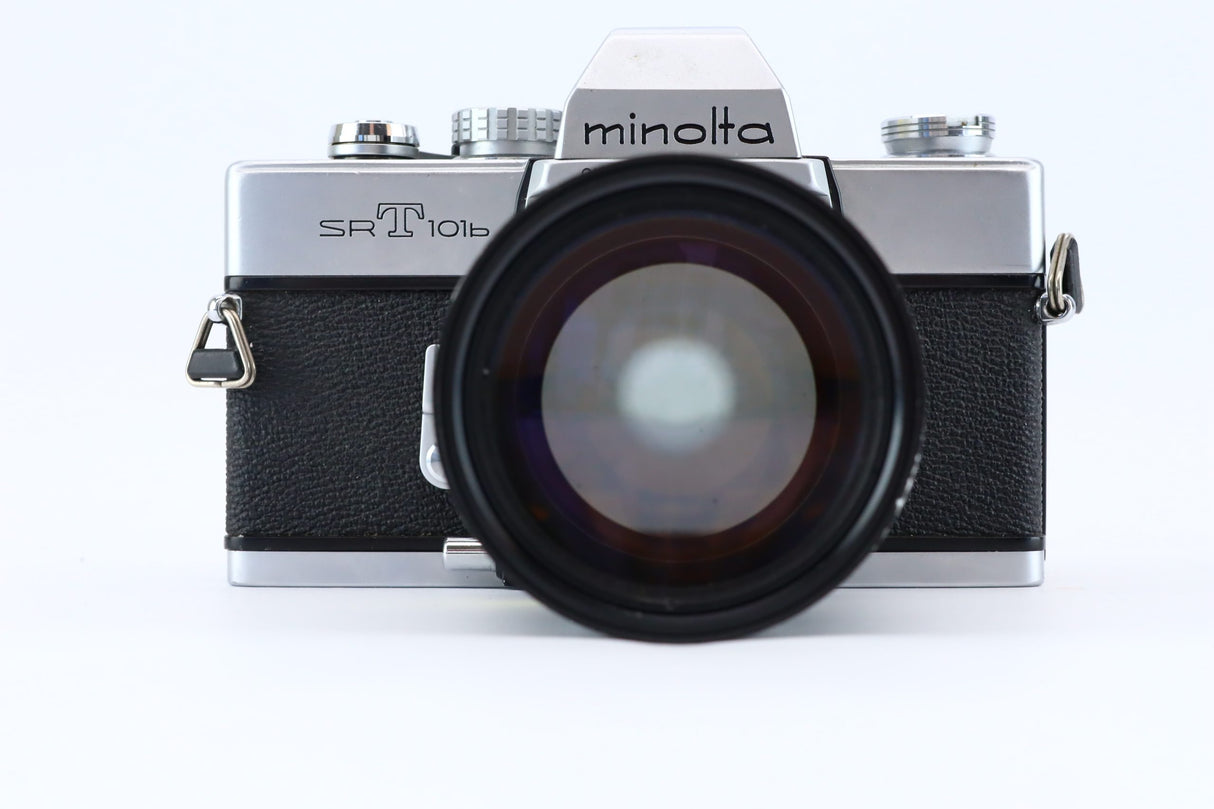 Minolta SRT 101b with Tamron 135mm 2,8 lens