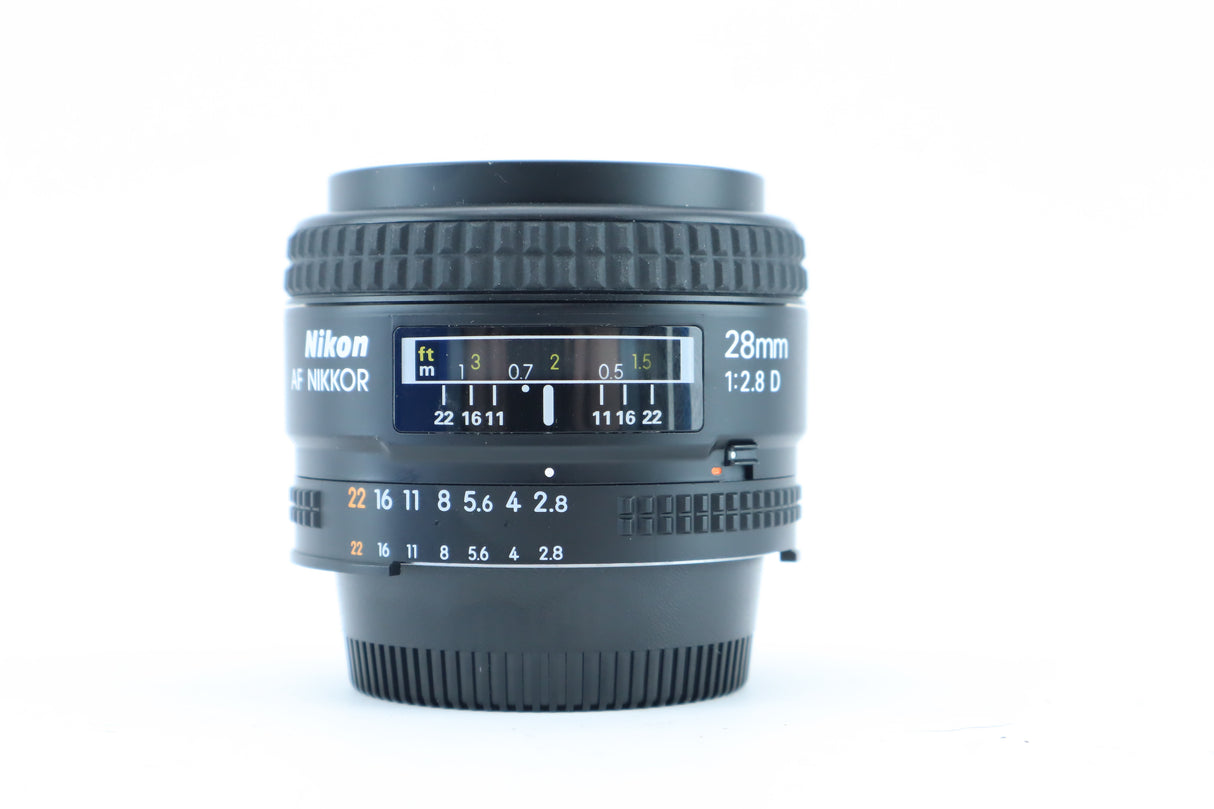 Nikon Nikkor AF 28mm f/2.8 – Compact Wide-Angle Prime for Nikon F Mount