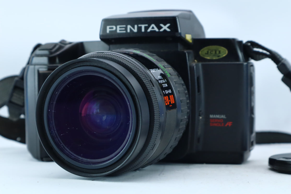 Pentax SFXn with Pentax-F Zoom