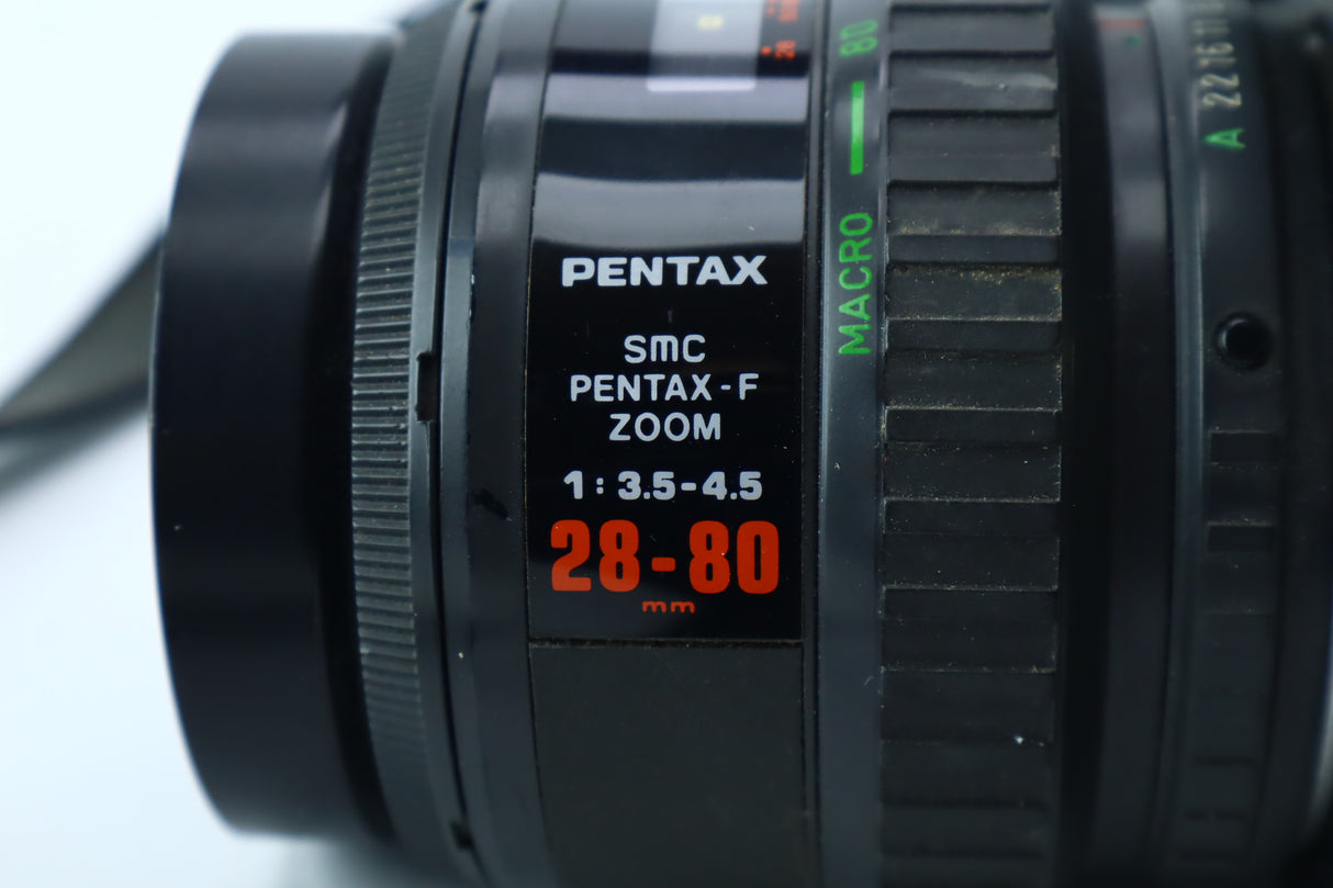 Pentax SFXn with Pentax-F Zoom