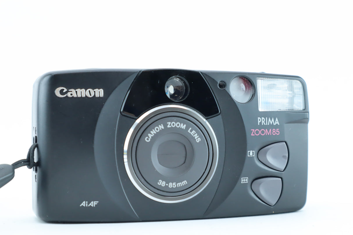 Canon Prima Zoom 85 – Compact 35mm Point & Shoot with 38–85mm Zoom Lens