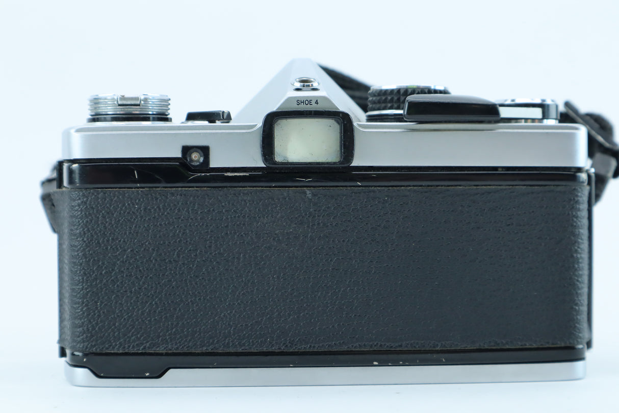 Olympus OM-2n with Panagor 38–95mm f/3.5 – Classic 35mm SLR Camera with Zoom Macro Lens