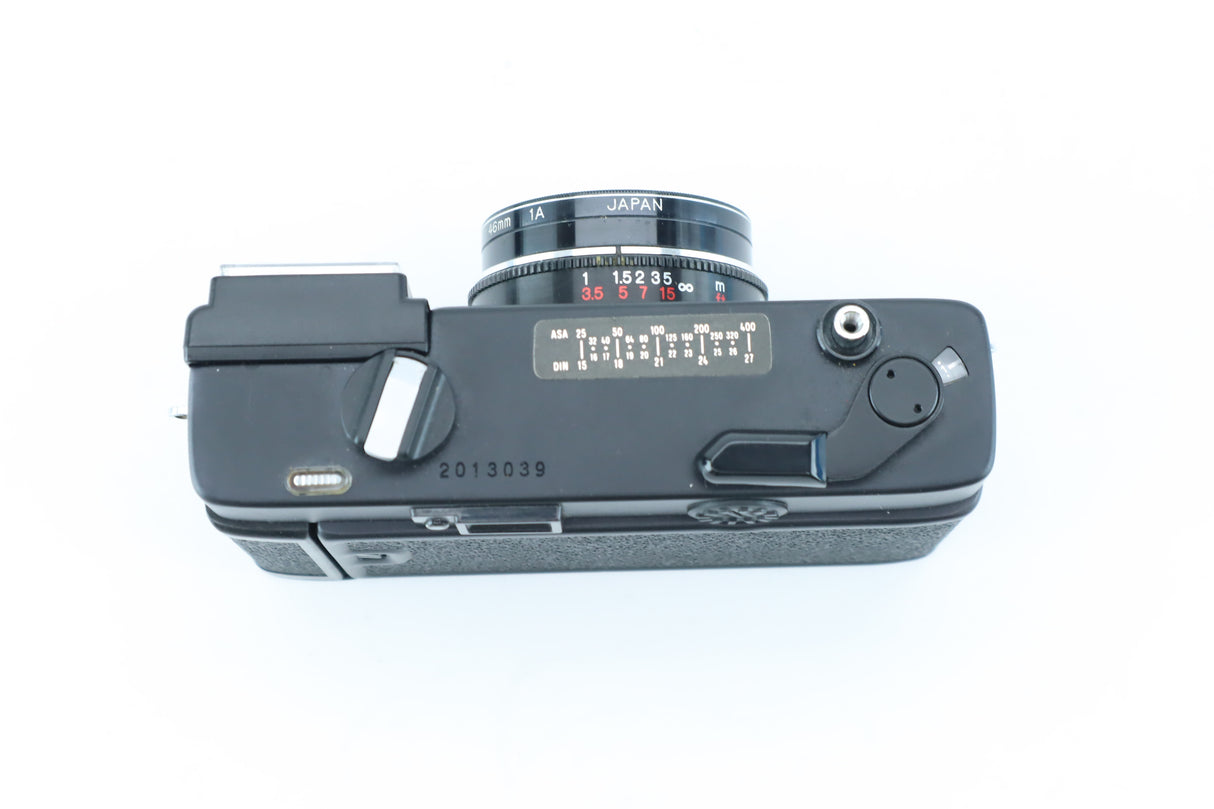 Konica C35 EF – Classic 35mm Compact Camera with Hexanon 38mm f/2.8 Lens