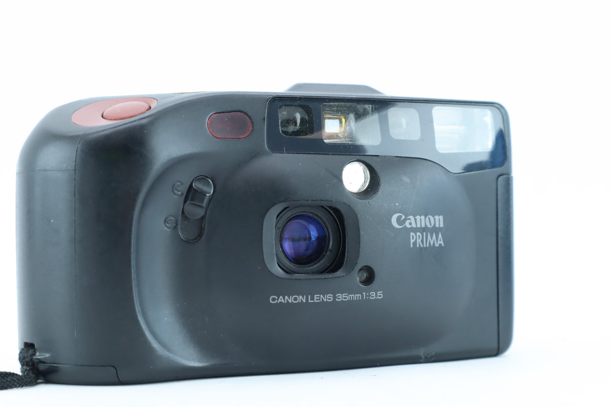 Canon Prima Shot – Compact 35mm Point & Shoot with Built-in Flash