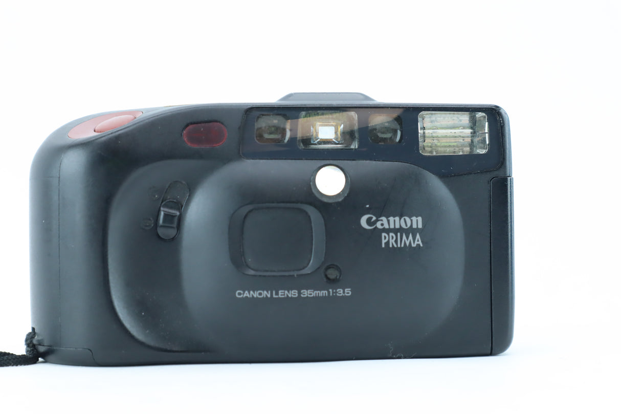 Canon Prima Shot – Compact 35mm Point & Shoot with Built-in Flash