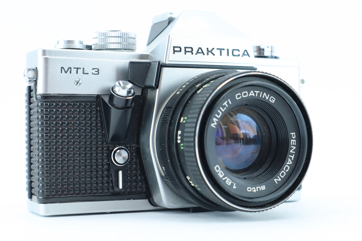 Praktica MTL 3 with Pentacon 50mm f/1.8 – Manual M42 SLR with Fast Prime Lens