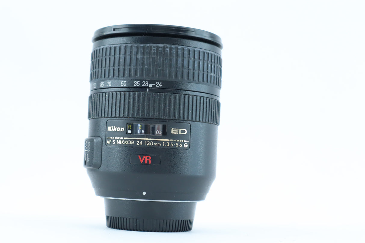 Nikon ED AF-S Nikkor 24–120mm f/3.5–5.6 – All-in-One Zoom Lens for Nikon F Mount